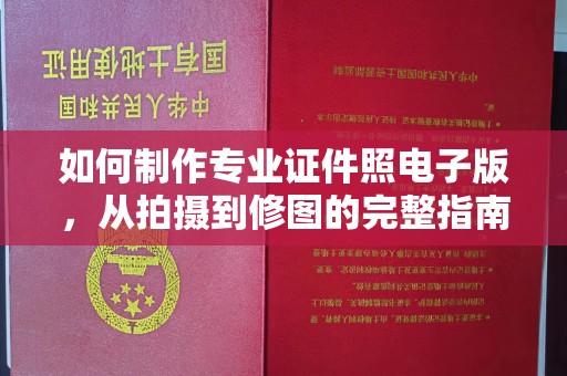 唐县如何制作专业证件照电子版，从拍摄到修图的完整指南